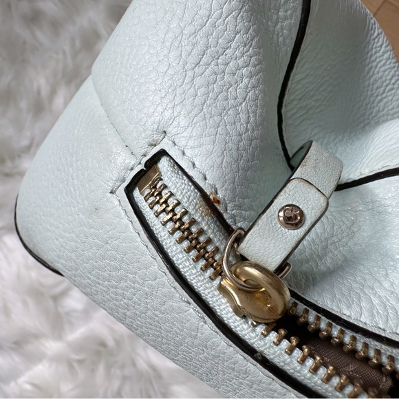 Kate Spade Bailey Atwood Place Bowling Bag Satchel in Island Waters Blue - Picture 14 of 14